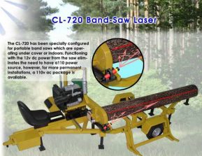 CL-720 Portable Band Saw Laser